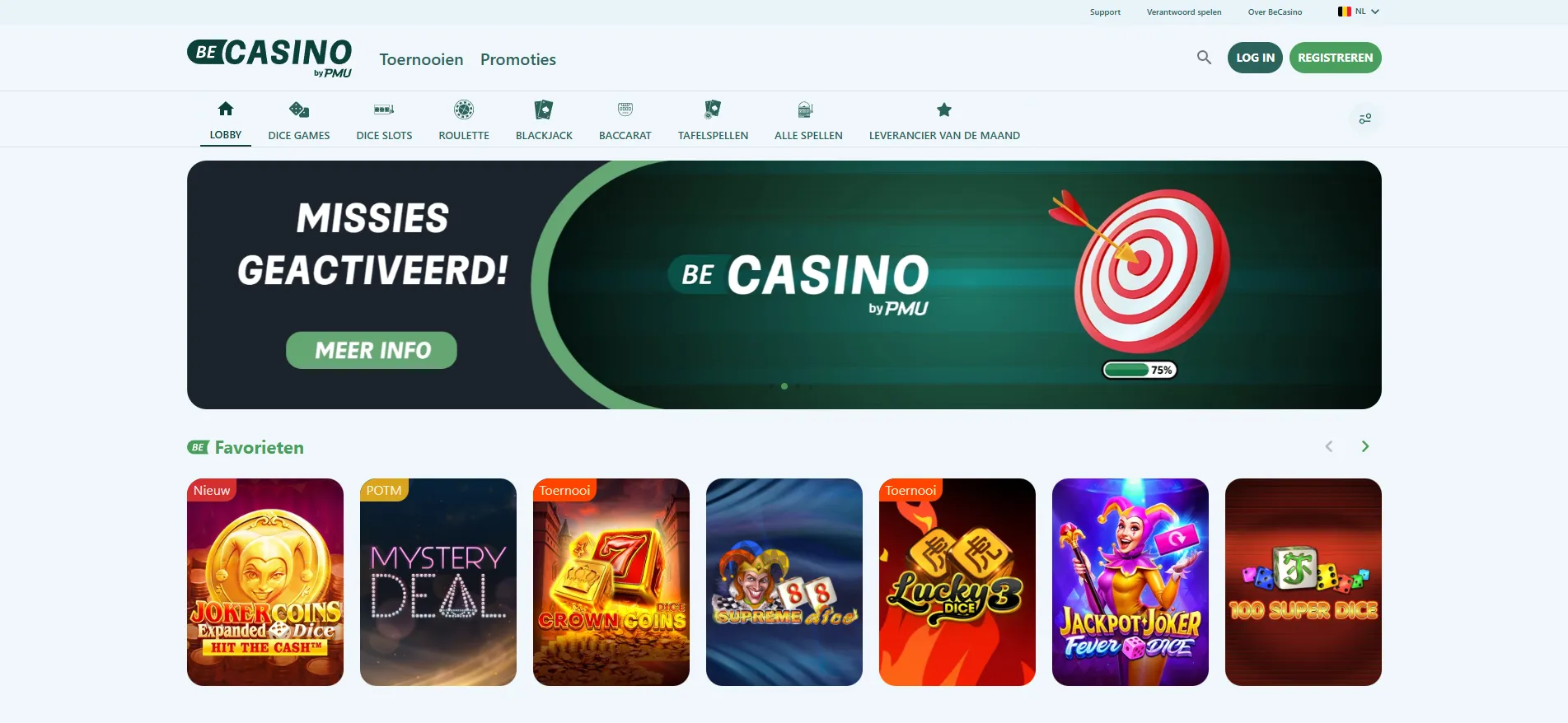 Beste online casino Belgie — internationale namen op de Belgische markt